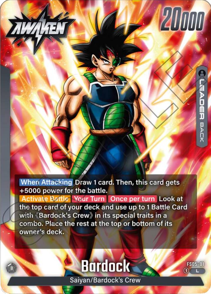 Bardock (FS05-01) [Starter Deck: Bardock] | Devastation Store
