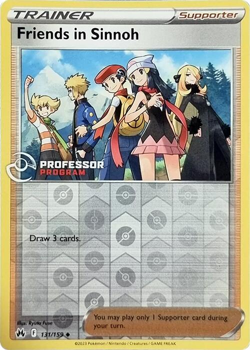 Friends in Sinnoh (131/159) (2023) [Professor Program Promos] | Devastation Store