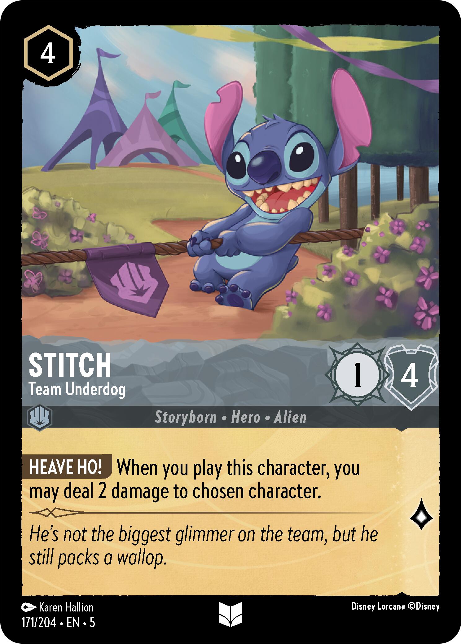 Stitch - Team Underdog (171/204) [Shimmering Skies] | Devastation Store