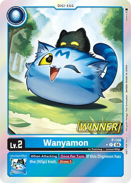 Wanyamon [P-148] (Store Tournament 2024 Jul. – Sep. Winner Pack) [Promotional Cards] | Devastation Store