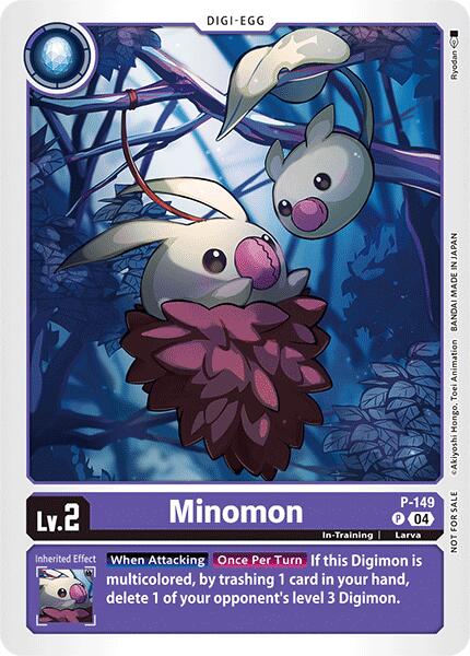 Minomon [P-149] (Store Tournament 2024 Jul. – Sep. Participation Pack) [Promotional Cards] | Devastation Store