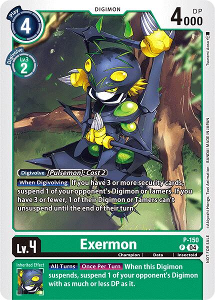 Exermon [P-150] (Store Tournament 2024 Jul. – Sep. Participation Pack) [Promotional Cards] | Devastation Store