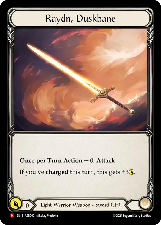 Raydn, Duskbane [ASB002] (Armory Deck: Boltyn) | Devastation Store
