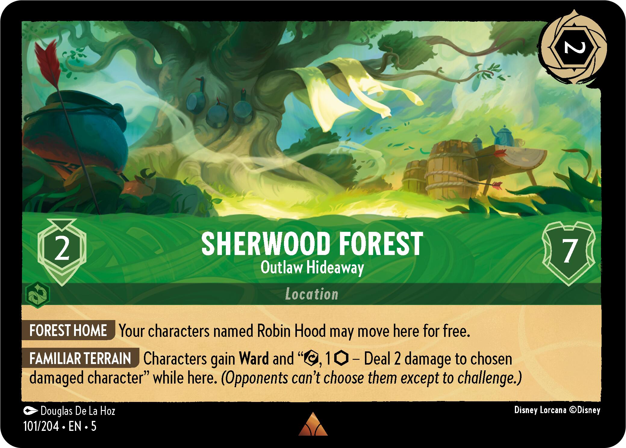 Sherwood Forest - Outlaw Hideaway (101/204) [Shimmering Skies] | Devastation Store