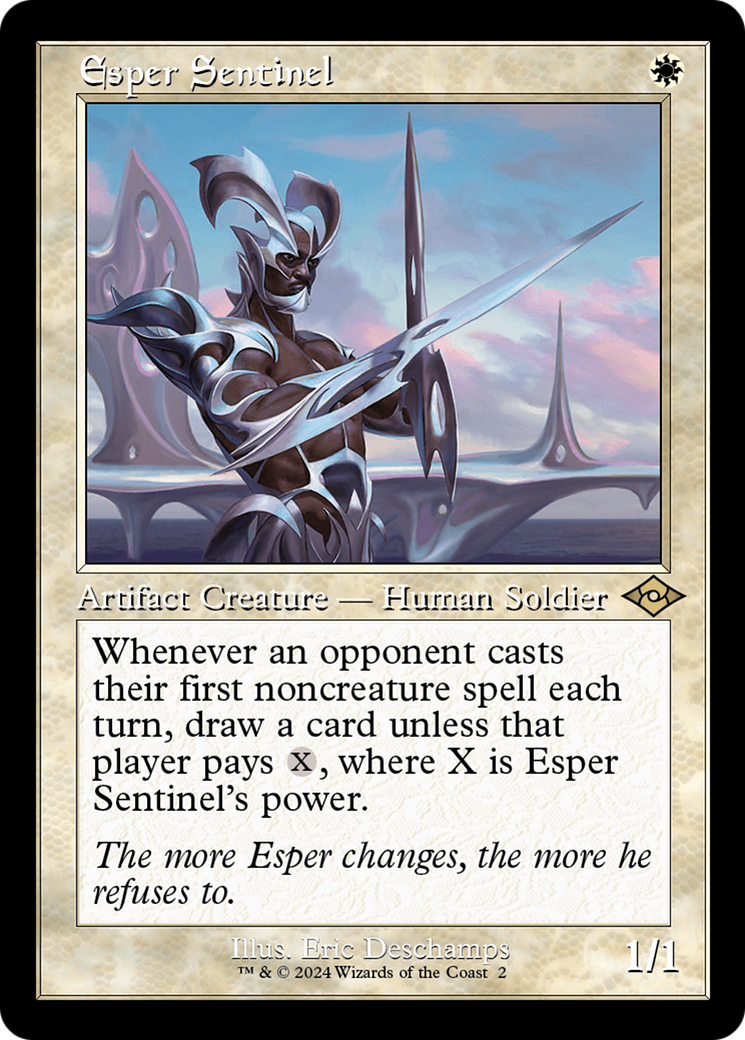 Esper Sentinel (Retro) [Modern Horizons 3] | Devastation Store