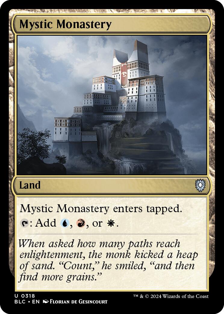 Mystic Monastery [Bloomburrow Commander] | Devastation Store