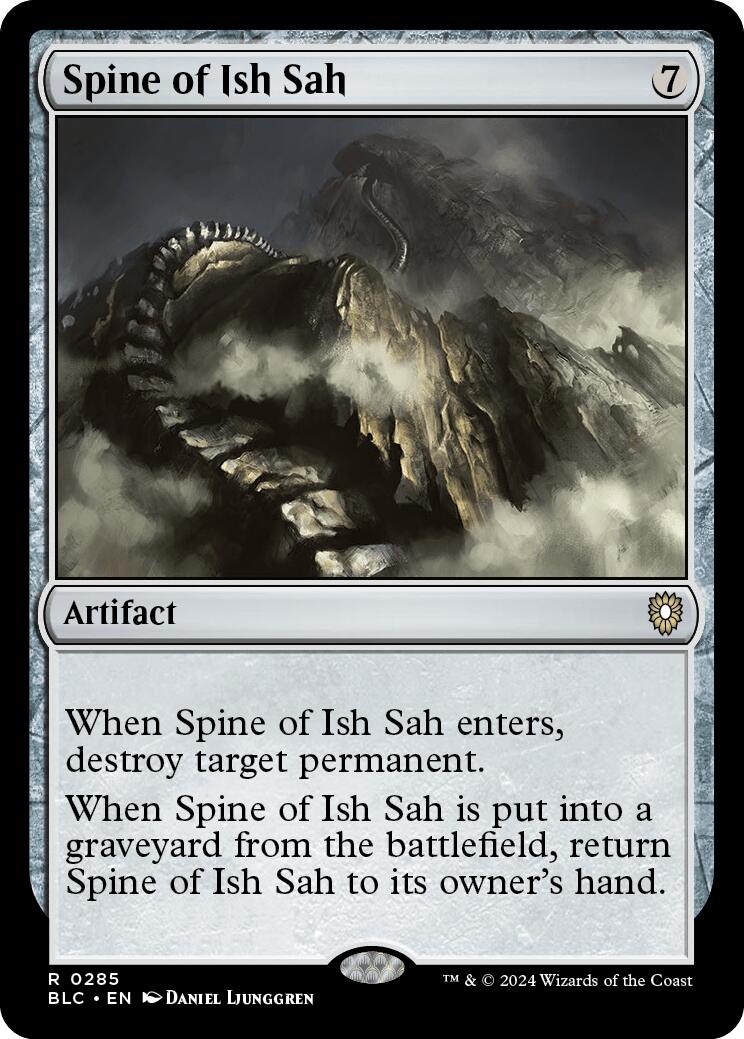 Spine of Ish Sah [Bloomburrow Commander] | Devastation Store