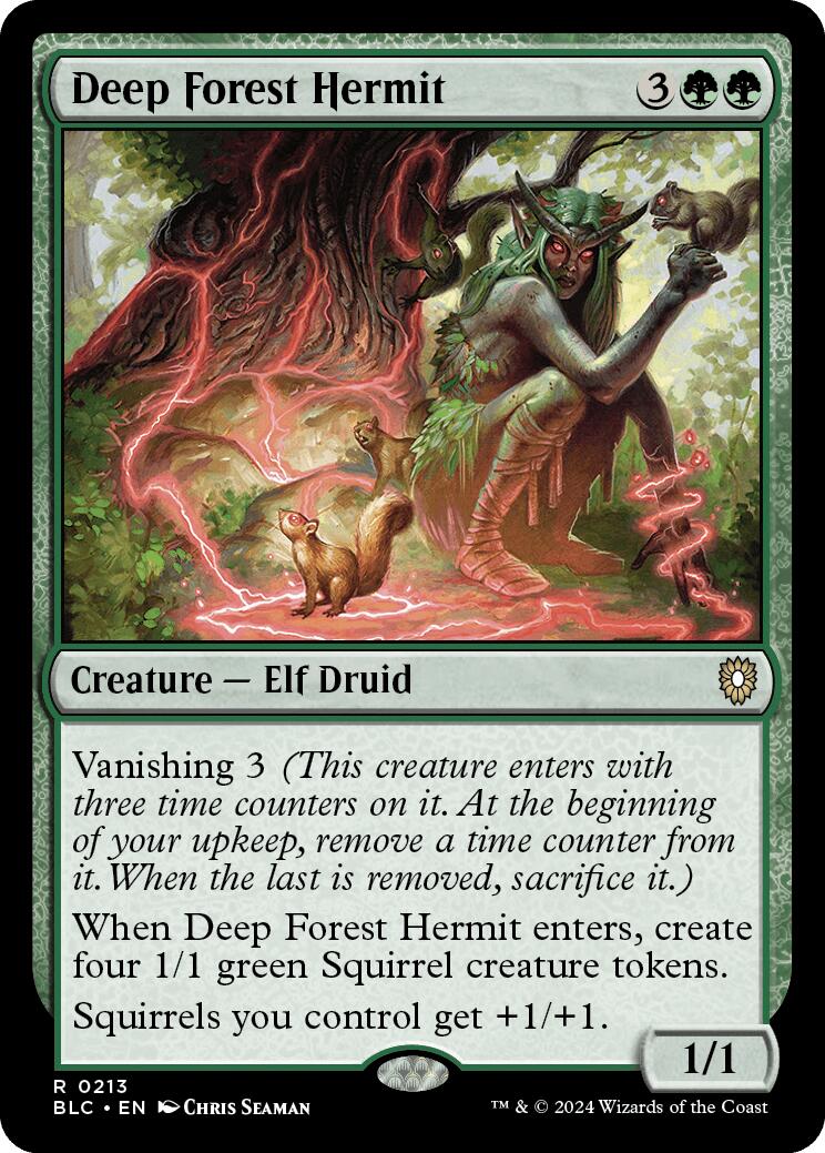 Deep Forest Hermit [Bloomburrow Commander] | Devastation Store