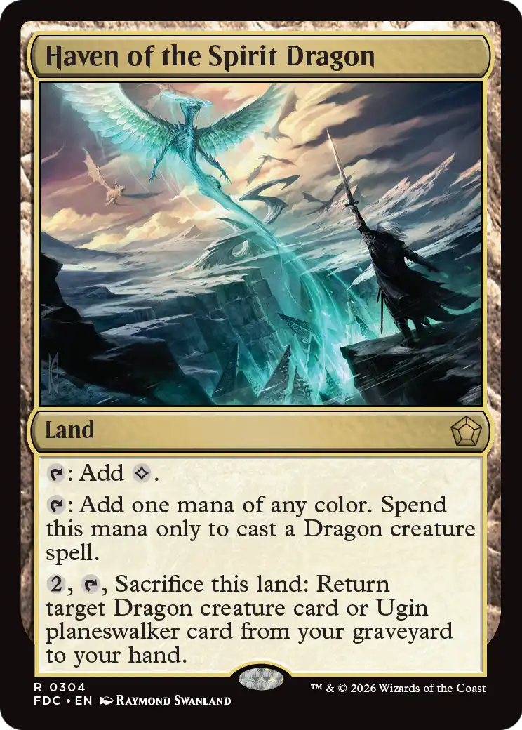 Haven of the Spirit Dragon [Foundations Commander] | Devastation Store