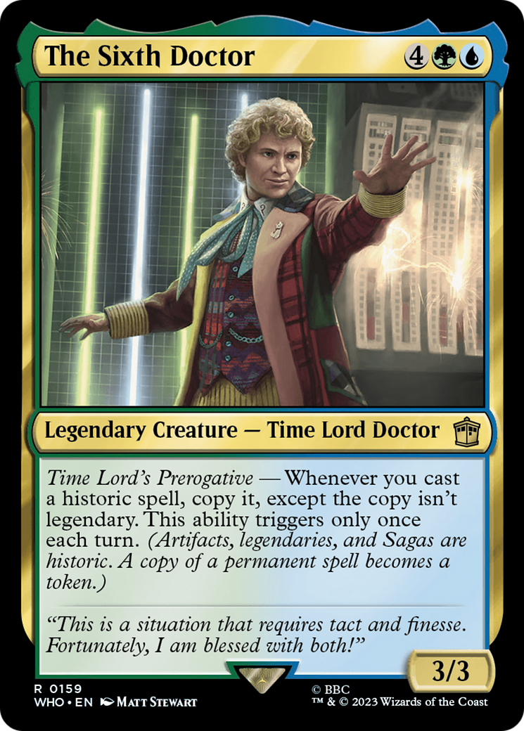The Sixth Doctor [Doctor Who] | Devastation Store