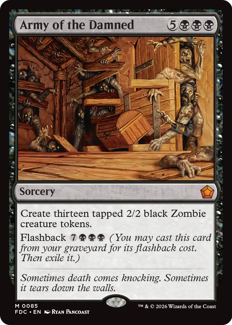 Army of the Damned [Foundations Commander] | Devastation Store