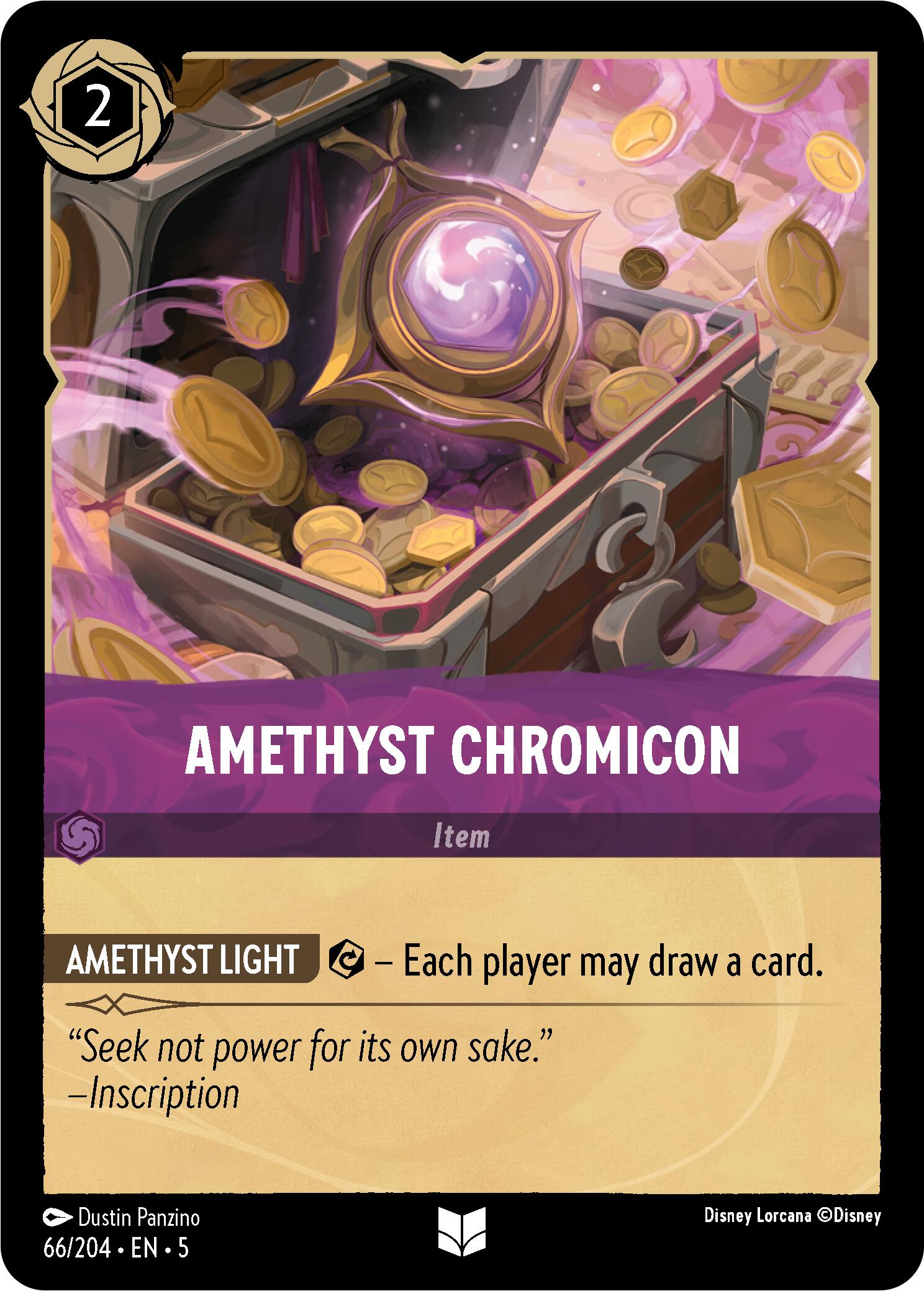 Amethyst Chromicon (66/204) [Shimmering Skies] | Devastation Store