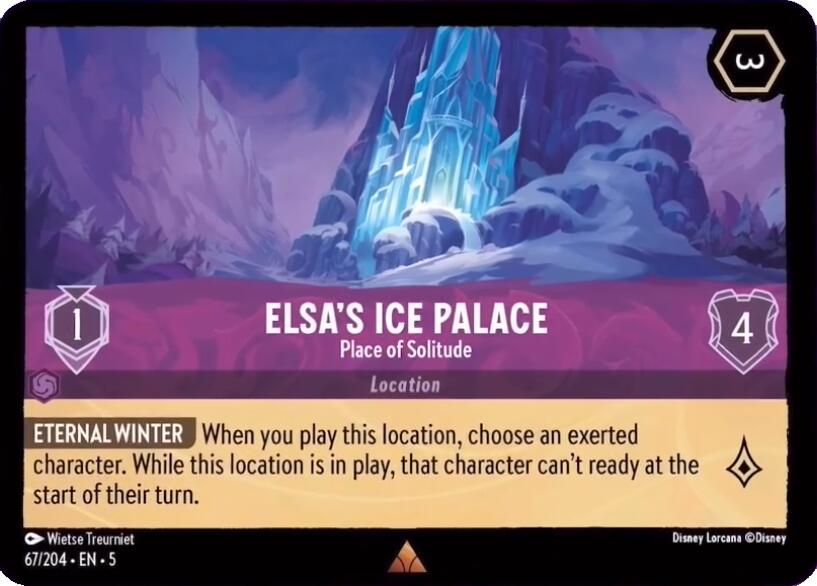 Elsa's Ice Palace - Place of Solitude (67/204) [Shimmering Skies] | Devastation Store