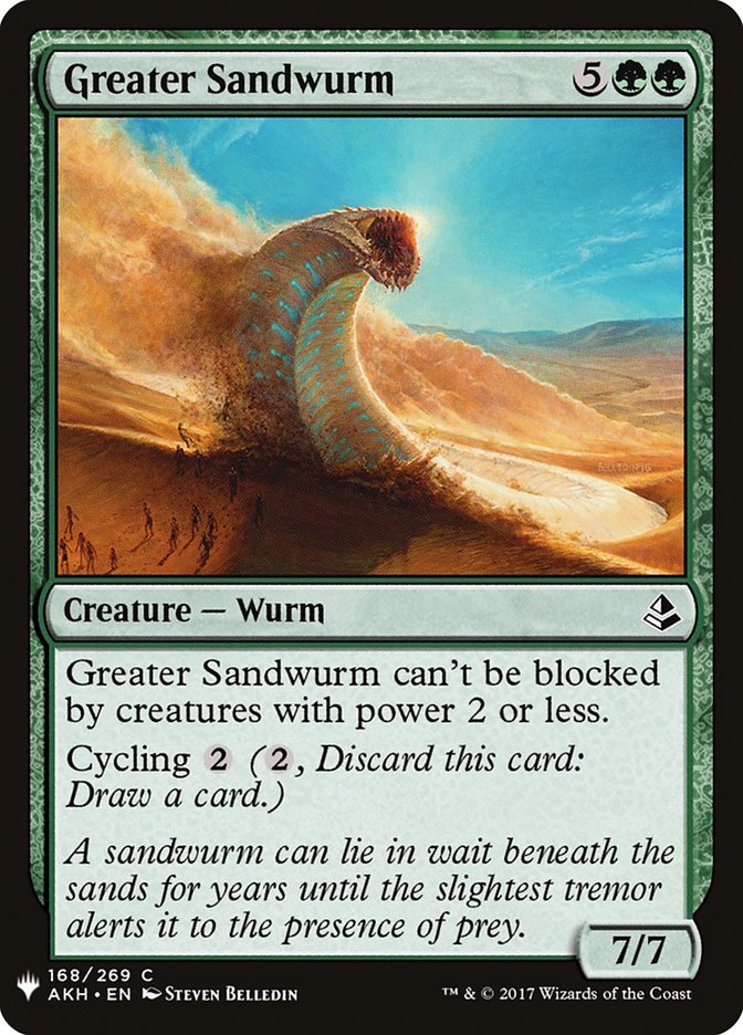 Greater Sandwurm [Mystery Booster] | Devastation Store