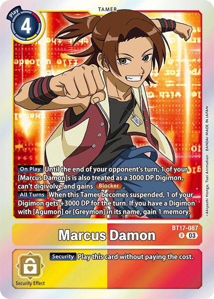 Marcus Damon [BT17-087] [Secret Crisis] | Devastation Store