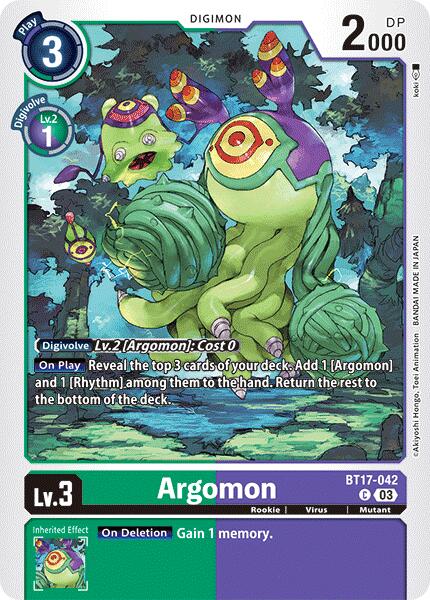 Argomon [BT17-042] - BT17-042 [Secret Crisis] | Devastation Store