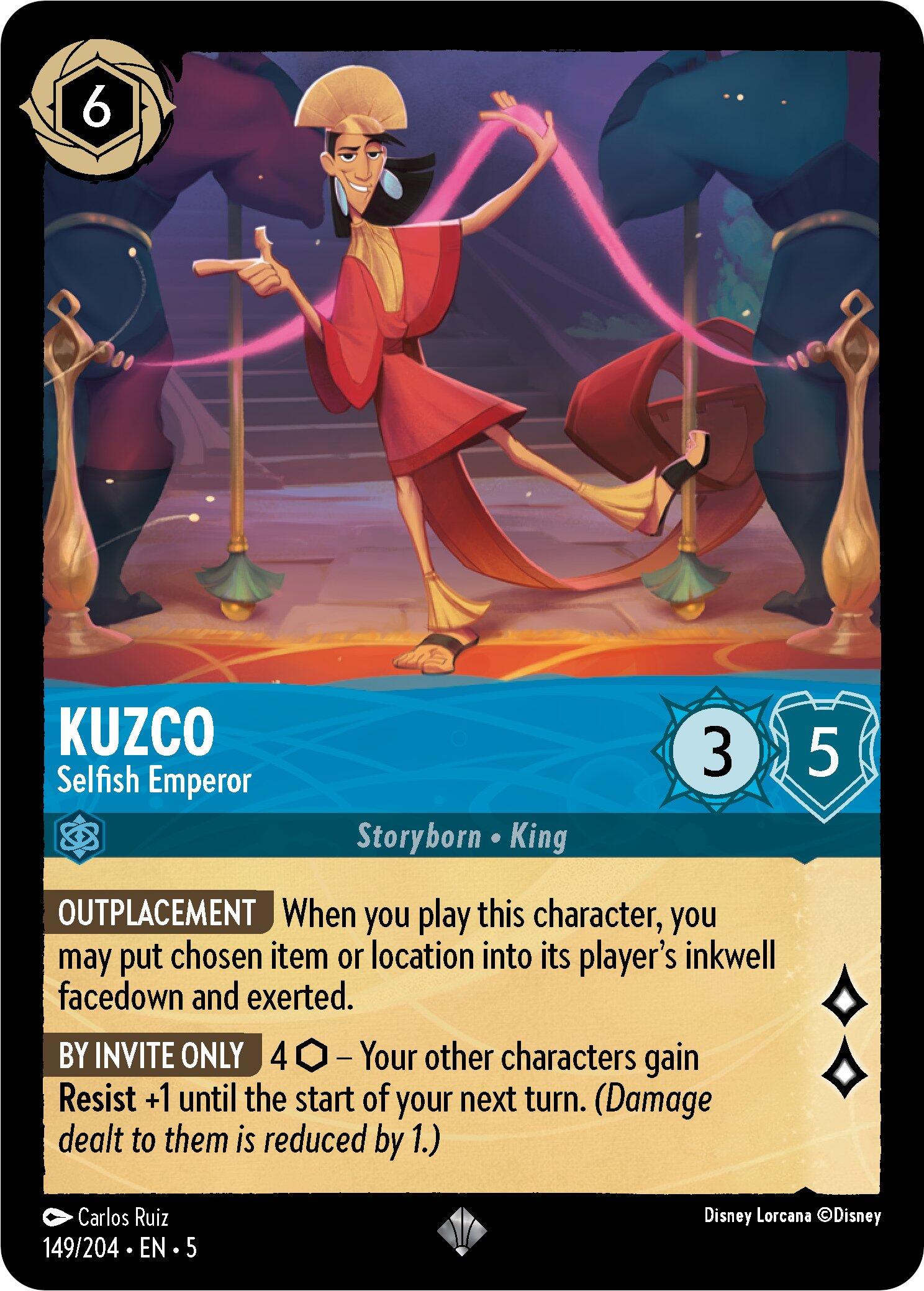 Kuzco - Selfish Emperor (149/204) [Shimmering Skies] | Devastation Store