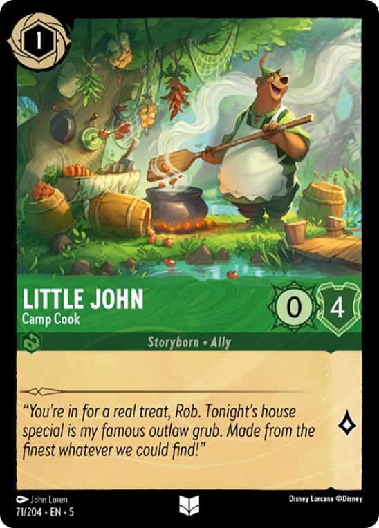 Little John - Camp Cook (71/204) [Shimmering Skies] | Devastation Store