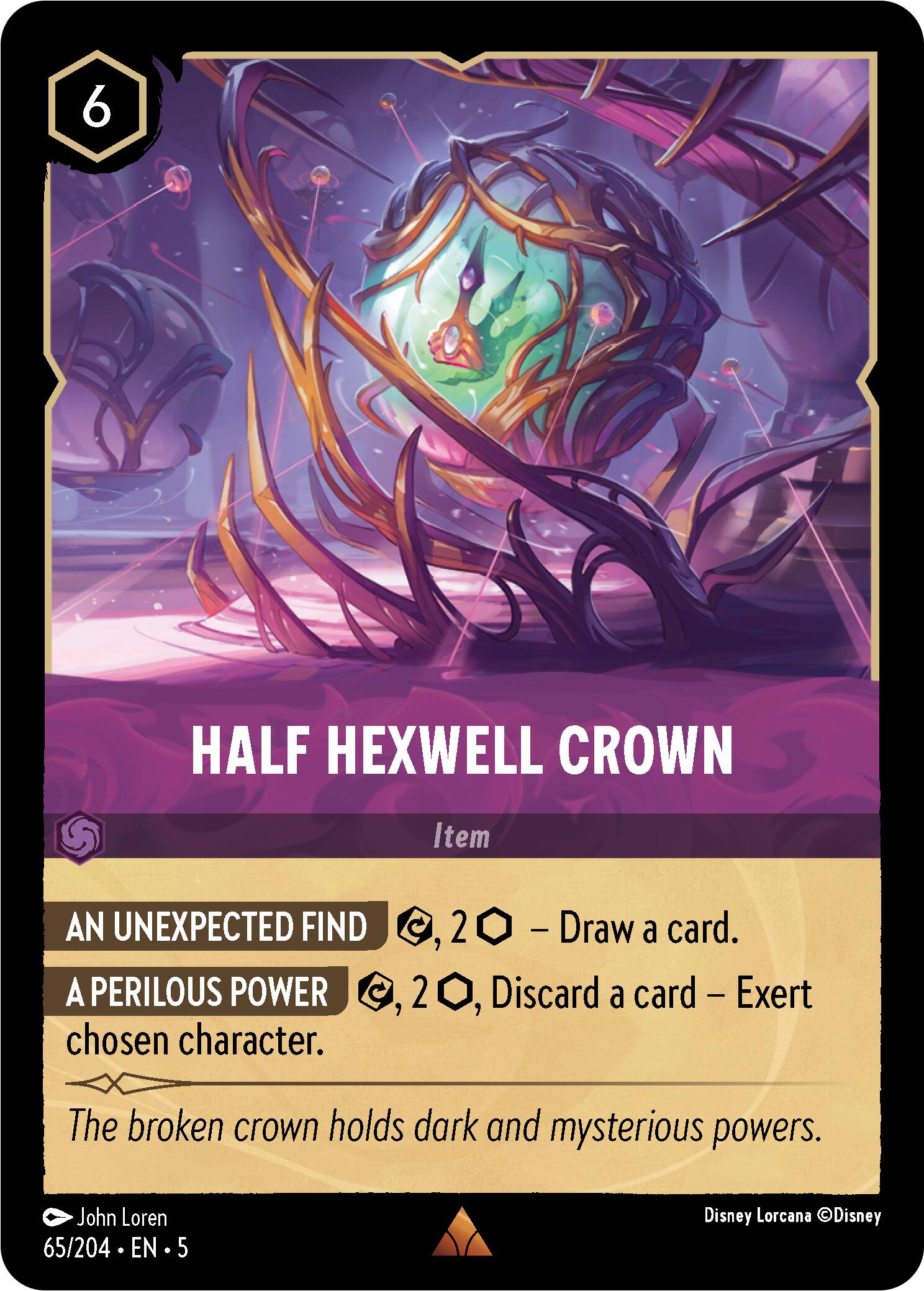 Half Hexwell Crown (65/204) [Shimmering Skies] | Devastation Store