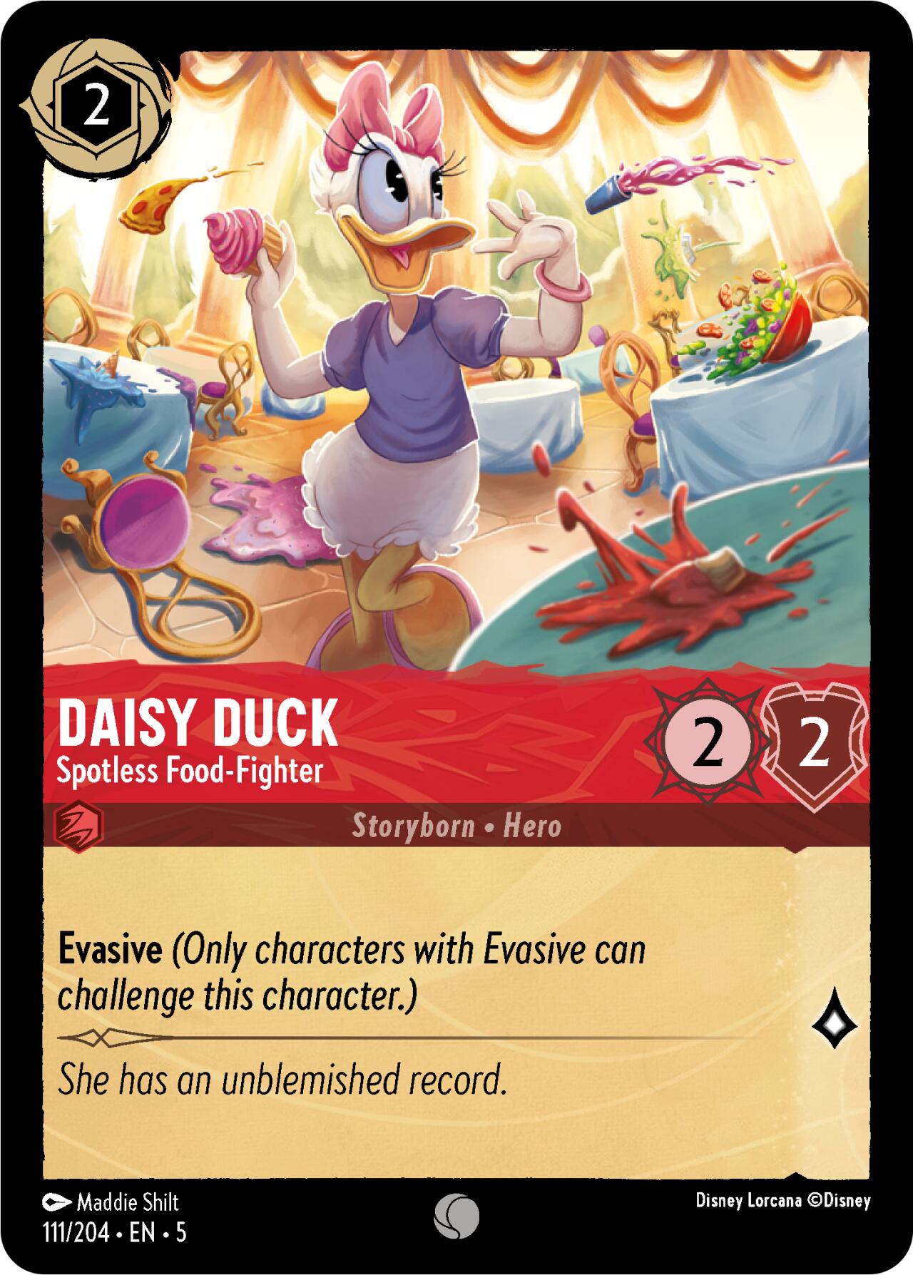 Daisy Duck - Spotless Food-Fighter (111/204) [Shimmering Skies] | Devastation Store