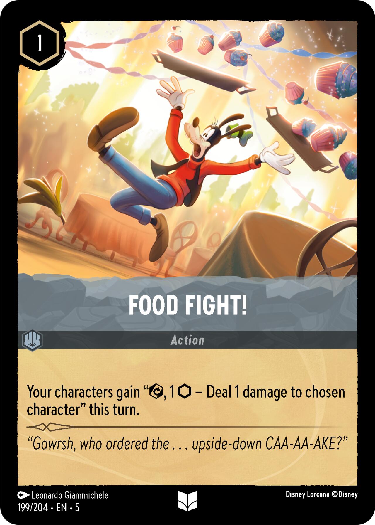 Food Fight! (199/204) [Shimmering Skies] | Devastation Store