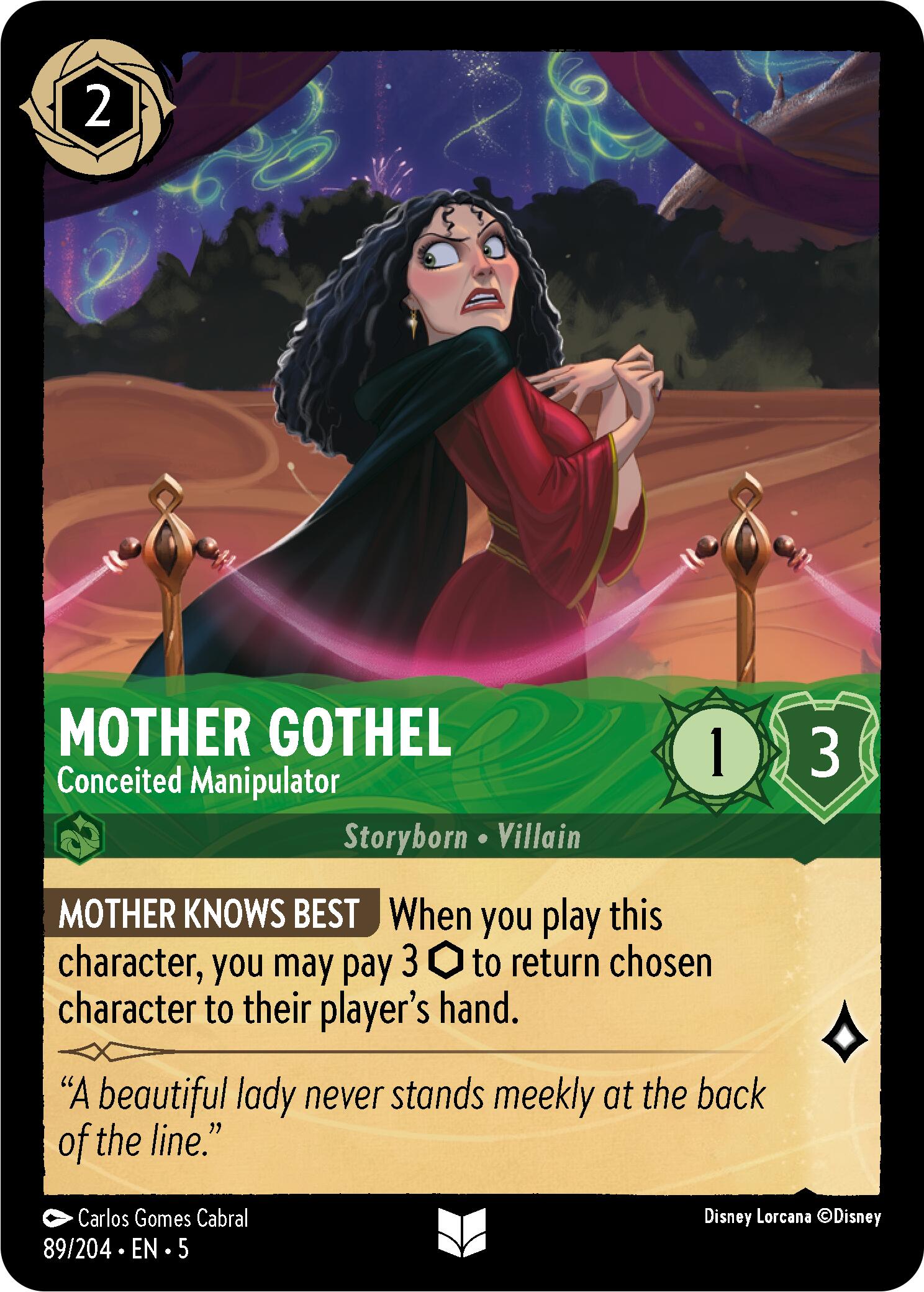 Mother Gothel - Conceited Manipulator (89/204) [Shimmering Skies] | Devastation Store