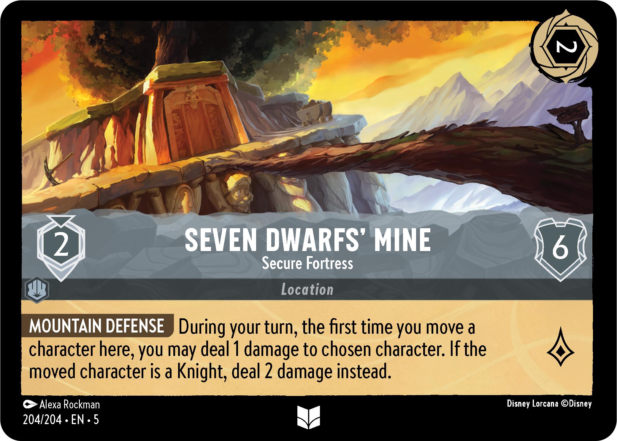 Seven Dwarfs' Mine - Secure Fortress (204/204) [Shimmering Skies] | Devastation Store