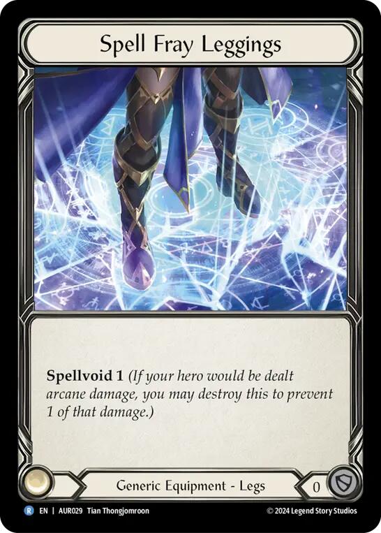 Spell Fray Leggings [AUR029] (1st Strike) | Devastation Store