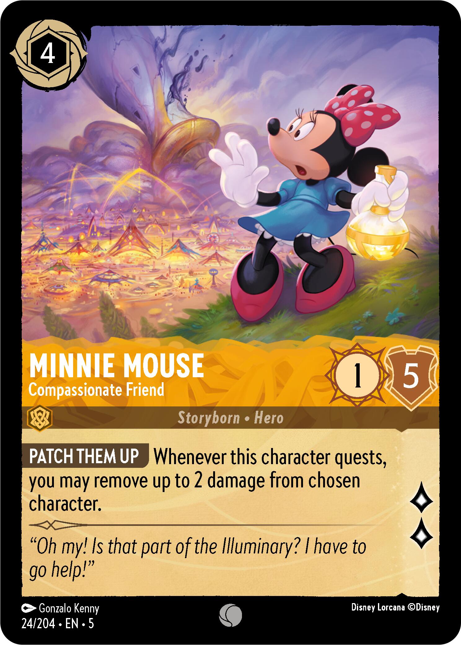 Minnie Mouse - Compassionate Friend (24/204) [Shimmering Skies] | Devastation Store