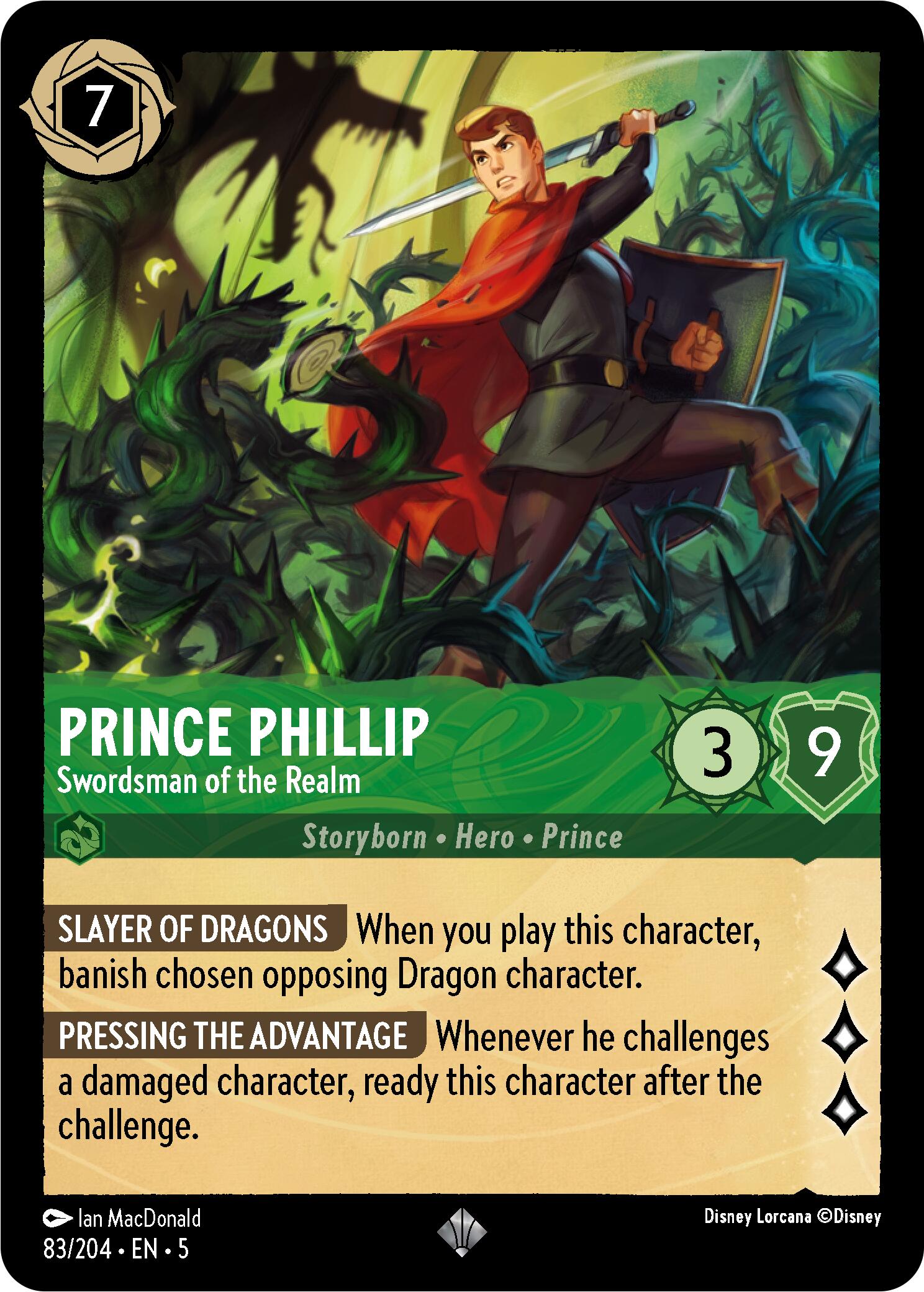 Prince Phillip - Swordsman of the Realm (83/204) [Shimmering Skies] | Devastation Store