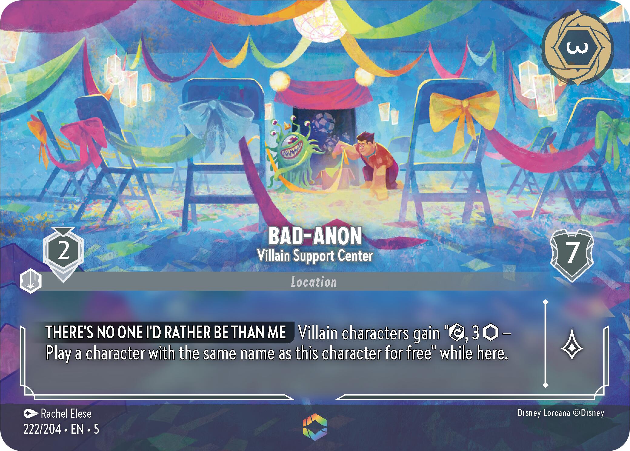 Bad-Anon - Villain Support Center (Enchanted) (222/204) [Shimmering Skies] | Devastation Store