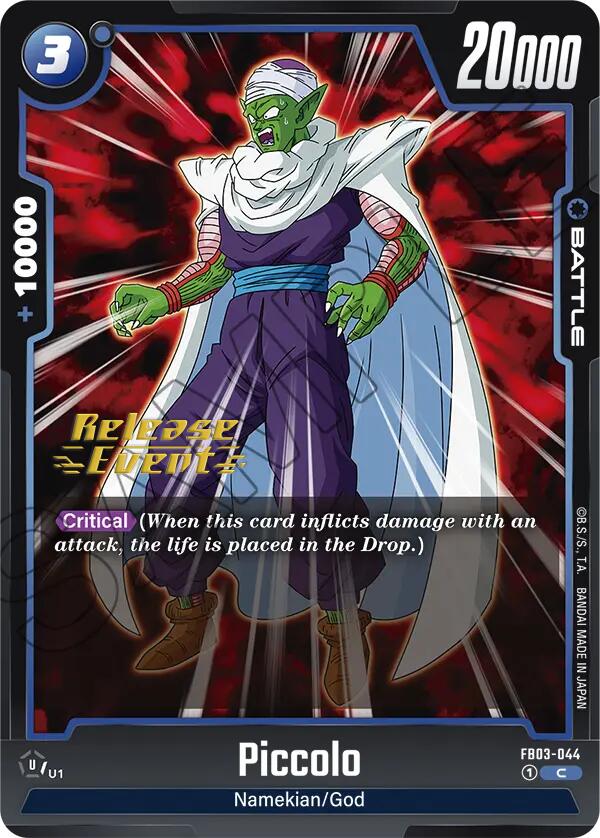 Piccolo (FB03-044) [Raging Roar Release Event Cards] | Devastation Store