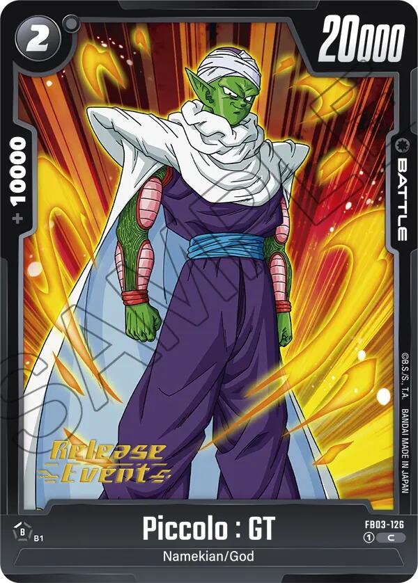 Piccolo : GT [Raging Roar Release Event Cards] | Devastation Store