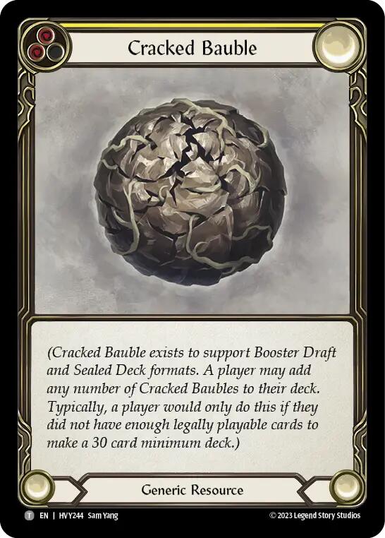 Cracked Bauble (Regular) [HVY244] (Heavy Hitters) | Devastation Store