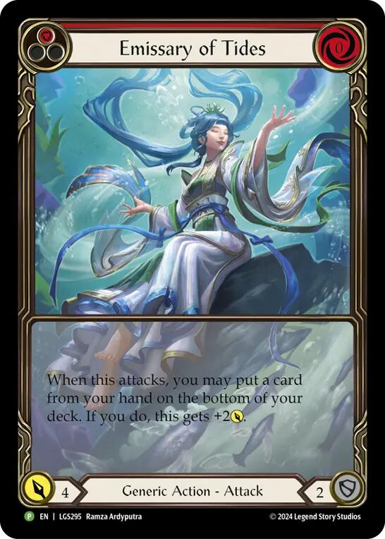 Emissary of Tides [LGS295] (Promo)  Rainbow Foil | Devastation Store