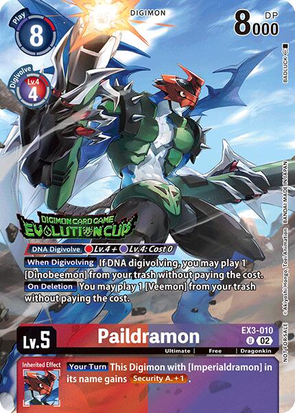 Paildramon [EX3-010] (2024 Evolution Cup) [Draconic Roar] | Devastation Store