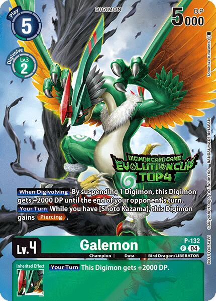 Galemon [P-132] (2024 Evolution Cup Top 4) [Promotional Cards] | Devastation Store