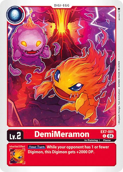 DemiMeramon [EX7-001] [Digimon LIBERATOR] | Devastation Store