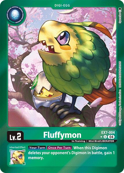 Fluffymon [EX7-004] (Foil) [Digimon LIBERATOR] | Devastation Store