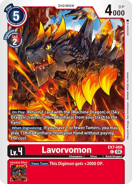 Lavorvomon [EX7-009] [Digimon LIBERATOR] | Devastation Store