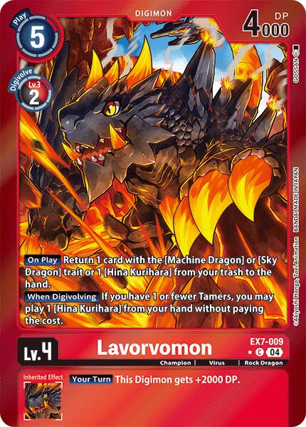 Lavorvomon [EX7-009] (Foil) [Digimon LIBERATOR] | Devastation Store