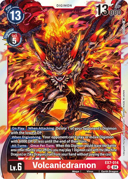 Volcanicdramon [EX7-014] [Digimon LIBERATOR] | Devastation Store