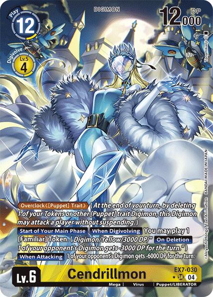 Cendrillmon [EX7-030] (Alternate Art) [Digimon LIBERATOR] | Devastation Store