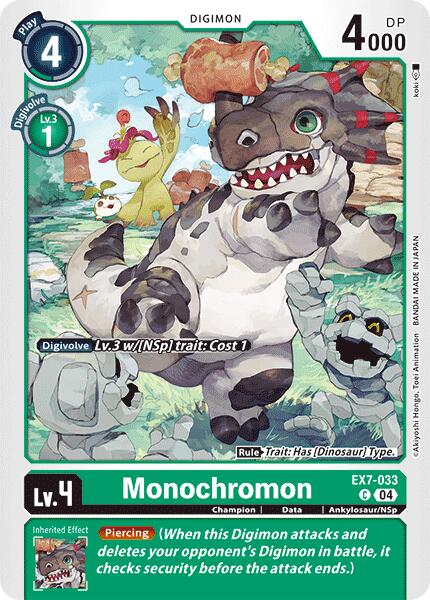 Monochromon [EX7-033] [Digimon LIBERATOR] | Devastation Store