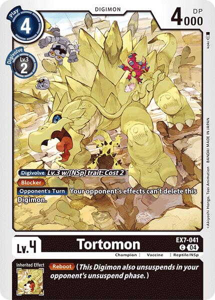 Tortomon [EX7-041] [Digimon LIBERATOR] | Devastation Store