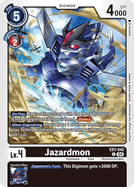 Jazardmon [EX7-042] [Digimon LIBERATOR] | Devastation Store