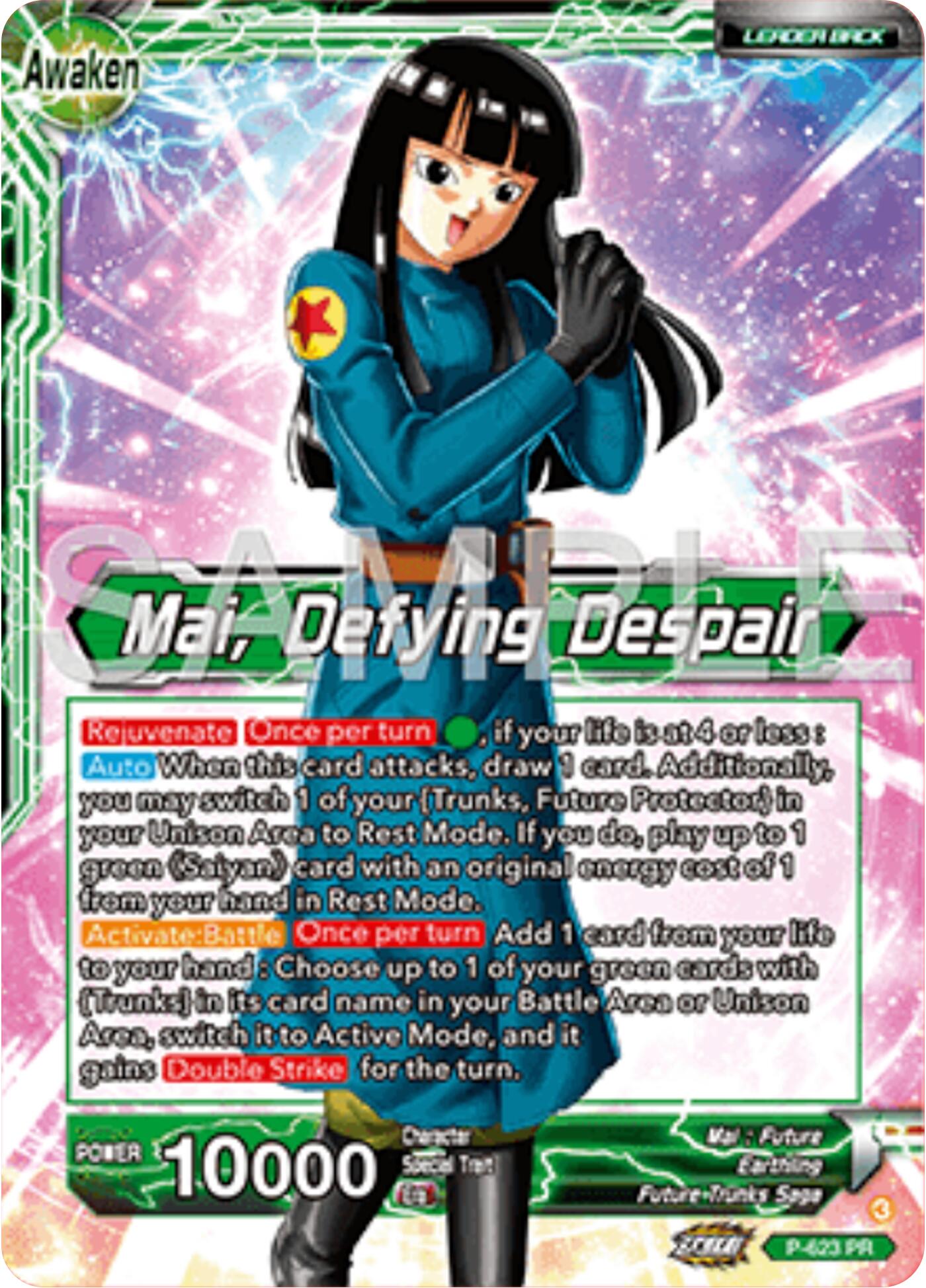 Mai // Mai, Defying Despair (Gold Stamped) (P-623) [Promotion Cards] | Devastation Store