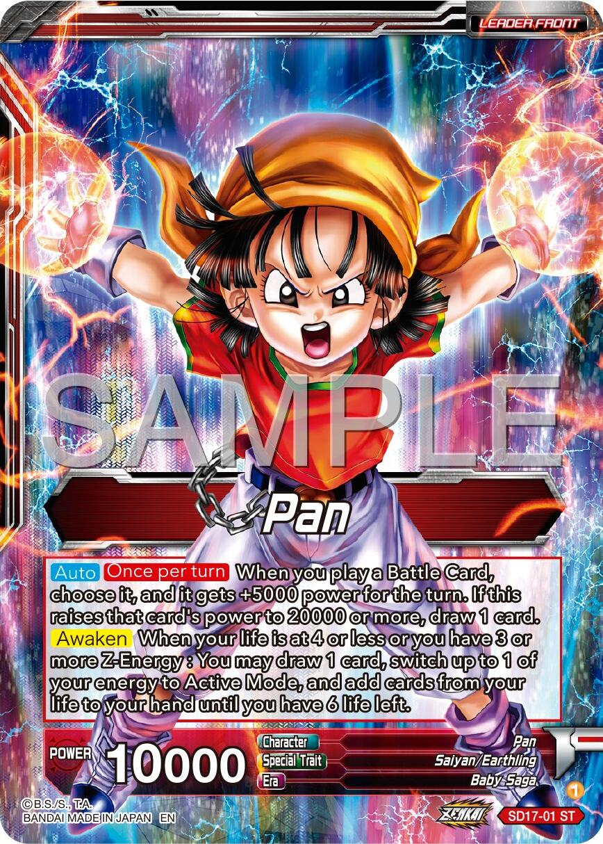 Pan // Pan, Ready to Fight Returns (SD17-01) [Premium 7th Anniversary Box 2024] | Devastation Store