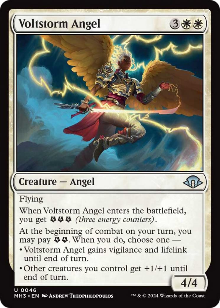 Voltstorm Angel [Modern Horizons 3] | Devastation Store