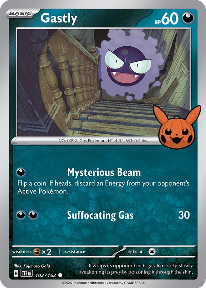 Gastly (102/162) [Trick or Trade 2024] | Devastation Store